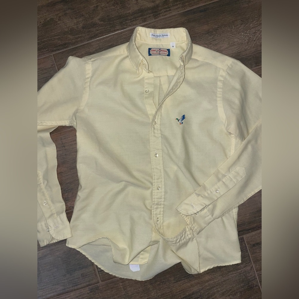 Vintage Youth Mallard Duck Oxford Button Down Shirt – Flying Scotsman